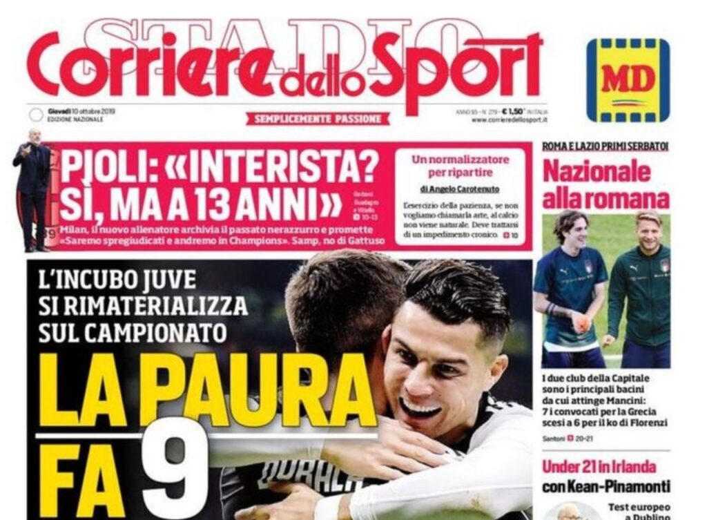 Lazio, le prime pagine dei quotidiani sportivi 1 Prime pagine