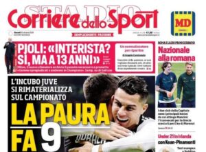 Lazio, le prime pagine dei quotidiani sportivi