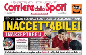 Lazio, le prime pagine dei quotidiani sportivi – 25 ottobre 2019