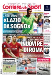 Lazio, le prime pagine dei quotidiani sportivi – 14 Novembre