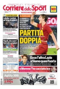 Lazio, le prime pagine dei principali quotidiani sportivi – 28 novembre 2019