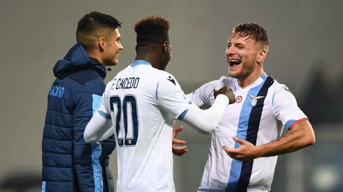 Sassuolo-Lazio serie A lazio caicedo
