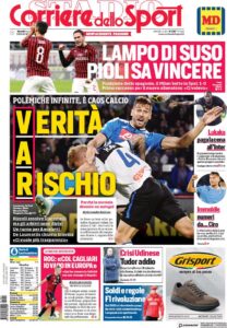 Lazio, le prime pagine dei quotidiani sportivi – 1 Novembre