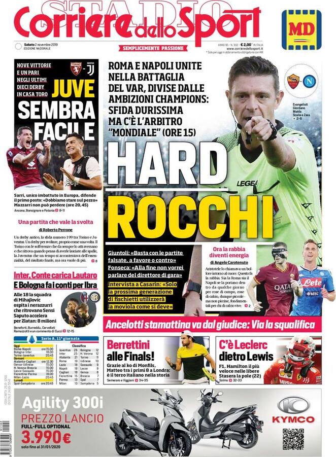 corriere dello sport 2019 11 02 5dbcce50d07c1