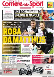 Lazio, le prime pagine dei quotidiani sportivi – 3 Novembre