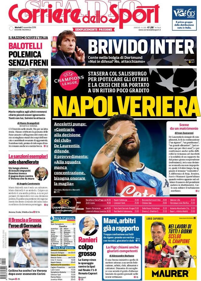 corriere dello sport 2019 11 05 5dc0b713f28ac