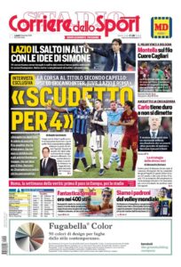 Lazio, le prime pagine dei quotidiani – 9 dicembre
