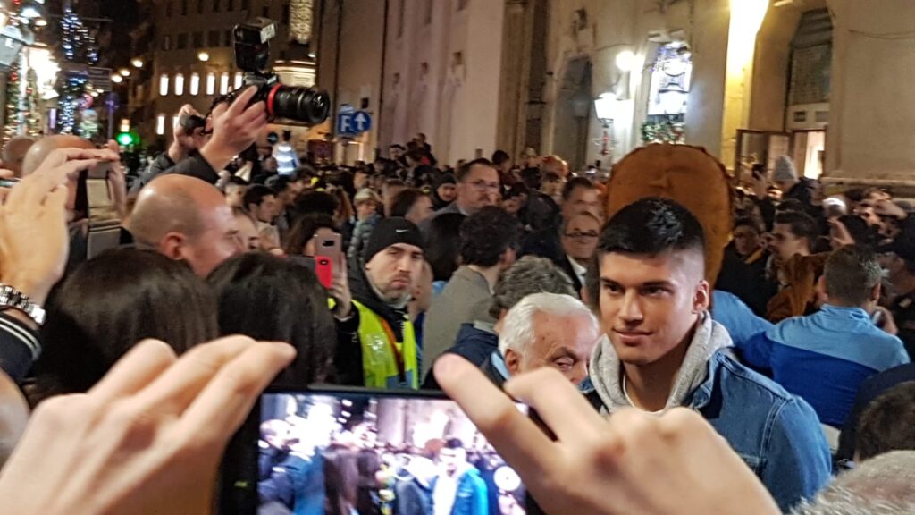 Lazio, il post di Correa per l'apertura del nuovo Store in centro FOTO 1 IMG 20191203 WA0032