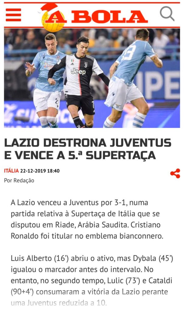Lazio, tutto il mondo elogia la tua vittoria 1 a9d76171 85b1 4cf1 a4cf 713d34af4b96