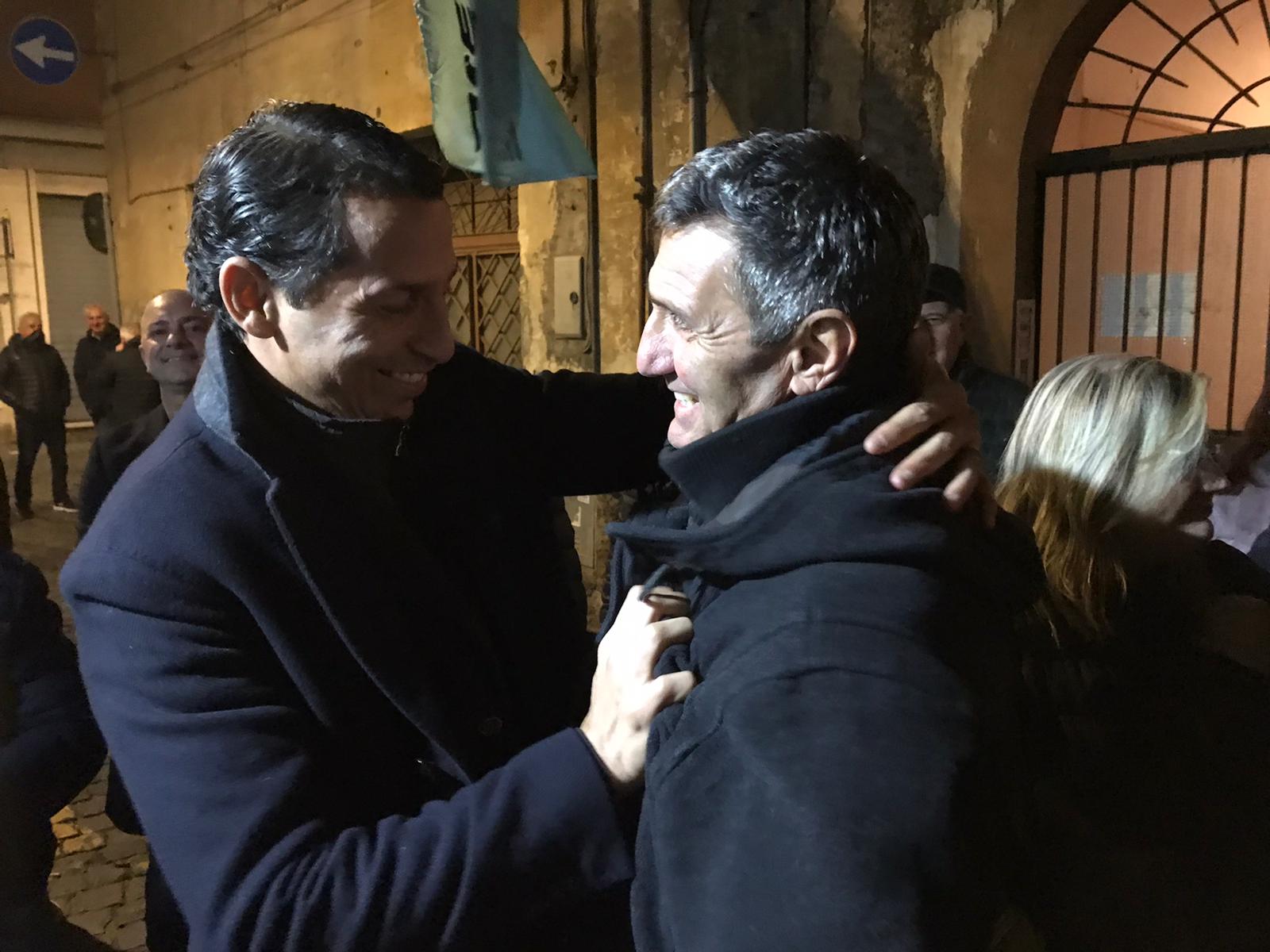 Lazio Club Frascati, ieri l'inaugurazione della nuova sede insieme a Giordano e Cesar FOTO 21 cesar1