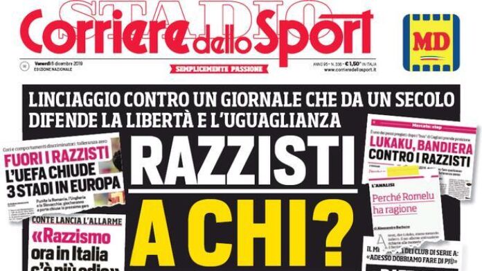 corriere prime pagine