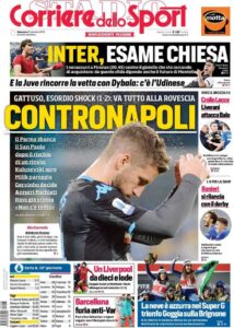 Lazio, le prime pagine dei principali quotidiani sportivi – 15 dicembre 2019