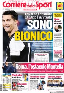 Lazio, le prime pagine dei quotidiani – 20 dicembre