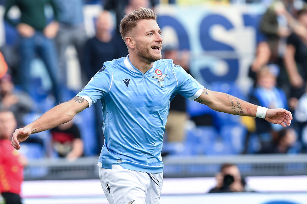 Lazio, Immobile il più incisivo della Serie A 1 esult gol Immobile AS1 3122