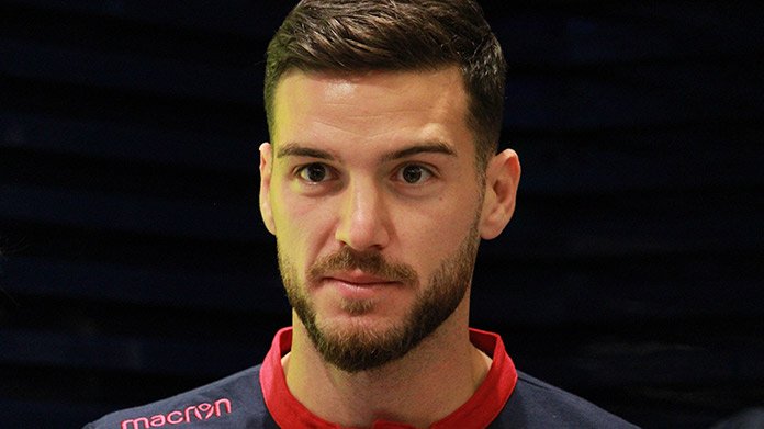 Cagliari, Ceppitelli e Usai: «Dobbiamo digerire la sconfitta con la Lazio...» 21 ceppitelli cagliari presentazione calendario dicembre 2018