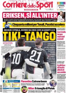 corriere dello sport 2020 01 16 5e1fa38749ee7