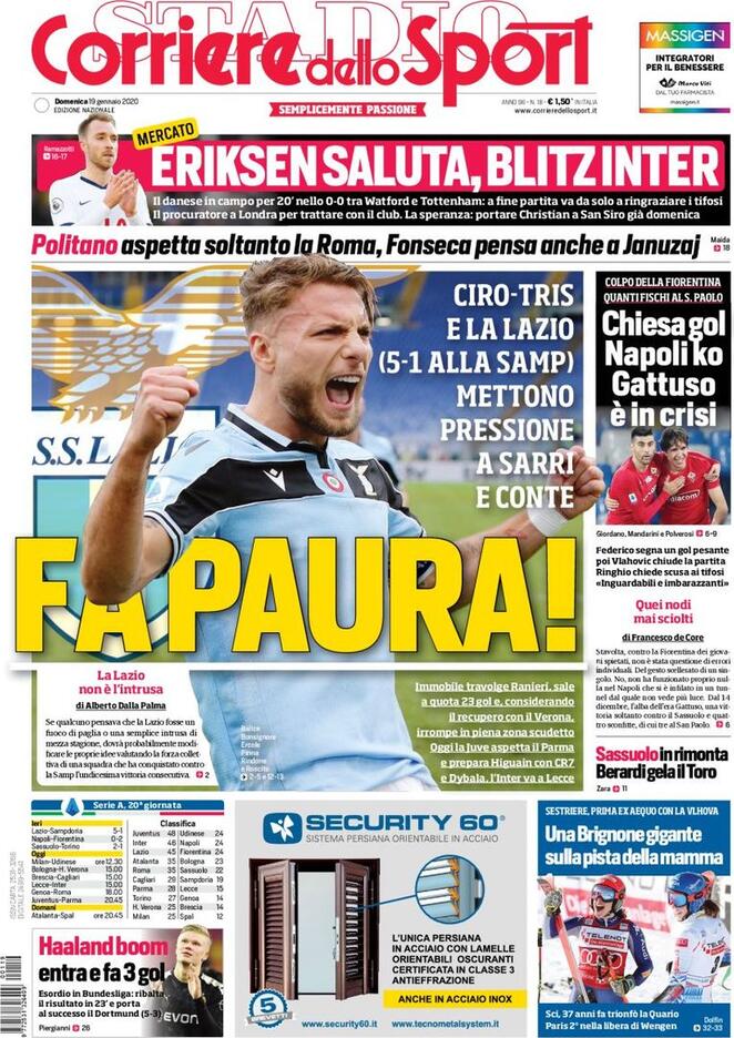 corriere dello sport 2020 01 19 5e2395aa8d358
