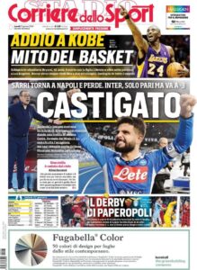corriere dello sport 2020 01 27 5e2e2199f3b62