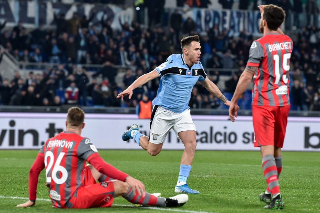Lazio, a Formello ci si allena a ritmo di flamenco VIDEO 1 esult gol Patric AS2 0489