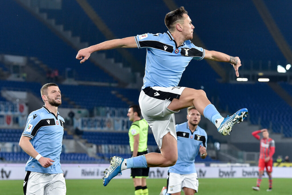 Lazio, tanti auguri a Patric che oggi spegne 27 candeline 1 esult gol Patric AS2 0502