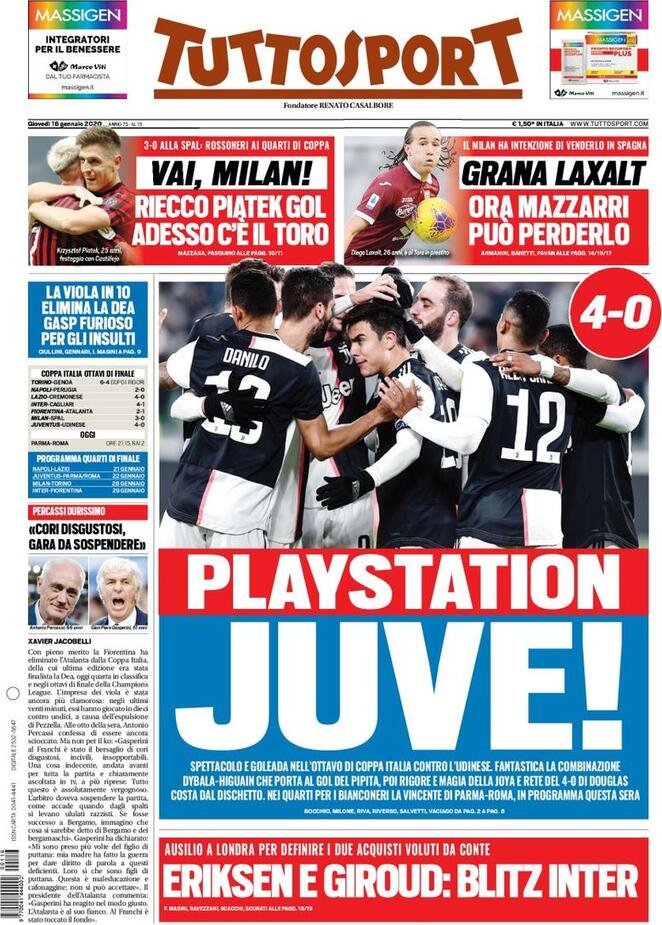 tuttosport 2020 01 16 5e1fd3169ba74