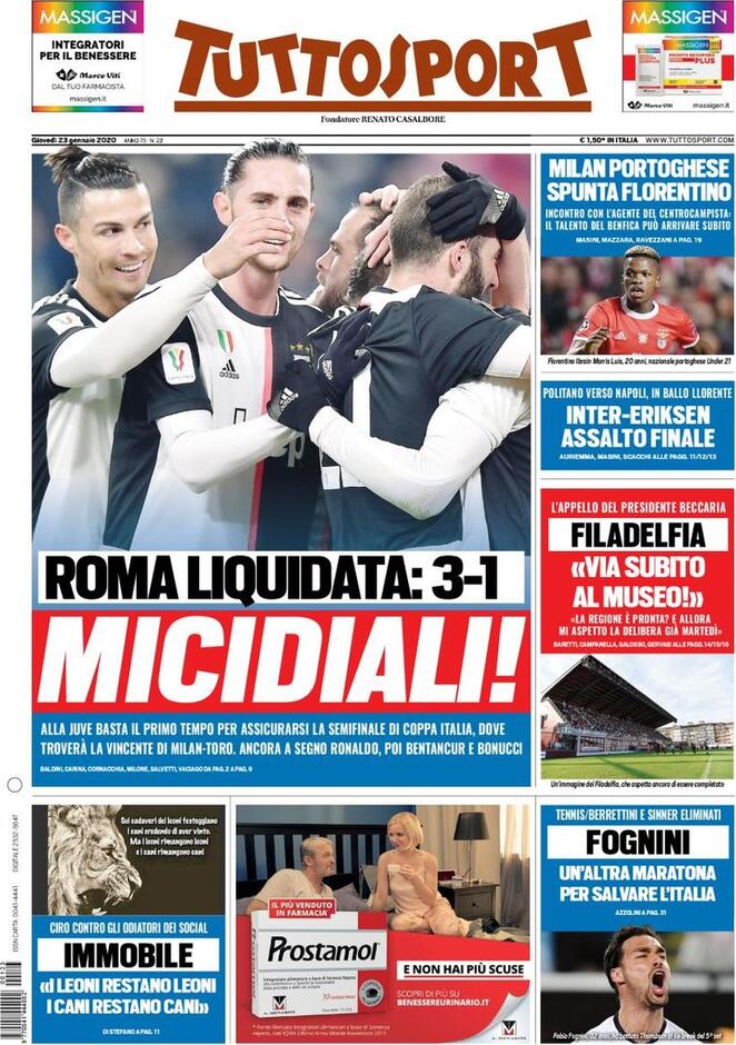 tuttosport 2020 01 23 5e28d7f68220c