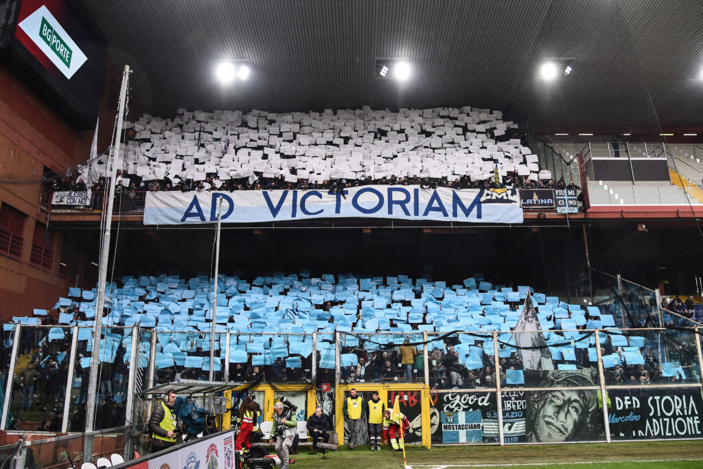Empoli Lazio, i tifosi aspettano il via libera per la trasferta 1 coreog tifosi Lazio MG2 8283 1