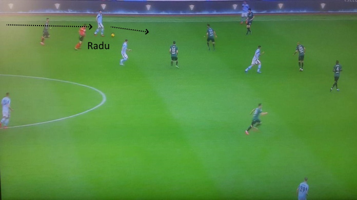 LAVAGNA TATTICA - Il peso di Radu nel palleggio della Lazio 21 lazio radu
