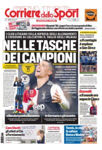 Corriere dello sport 19 marzo