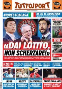Le prime pagine dei quotidiani nazionali di oggi, 20 marzo