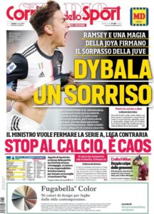 corriere dello sport 2020 03 09 5e65855271a00
