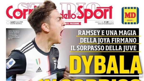 corriere dello sport 2020 03 09 5e65855271a00