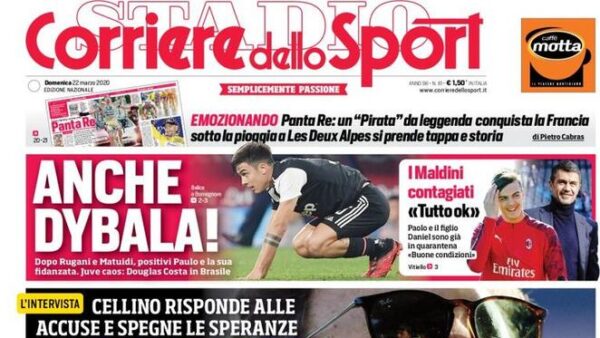 corriere dello sport 2020 03 22 5e769f7e3382a