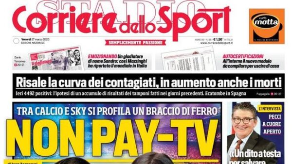corriere dello sport 2020 03 27 5e7d394d3562a