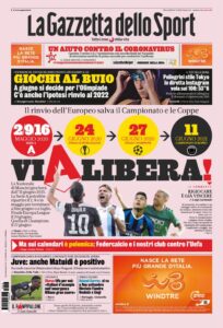 Lazio, le prime pagine dei quotidiani sportivi – 18 marzo