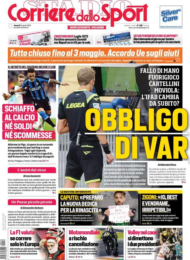 corriere dello sport c30817393c6e654b89928f81660e04cc