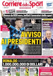 corriere dello sport 2020 04 03 5e8660a10c955