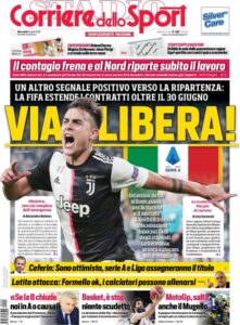 corriere dello sport 2020 04 08 5e8cf822f08b7