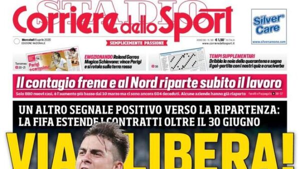 corriere dello sport 2020 04 08 5e8cf822f08b7