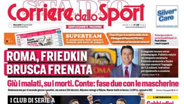 corriere dello sport 2020 04 22 5e9f6d2300248