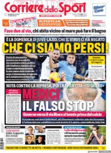 corriere dello sport 2020 04 26 5ea4b2e298597