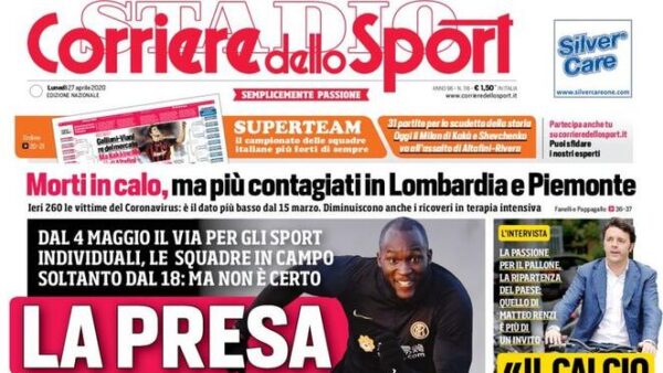 corriere dello sport 2020 04 27 5ea604a459dcb