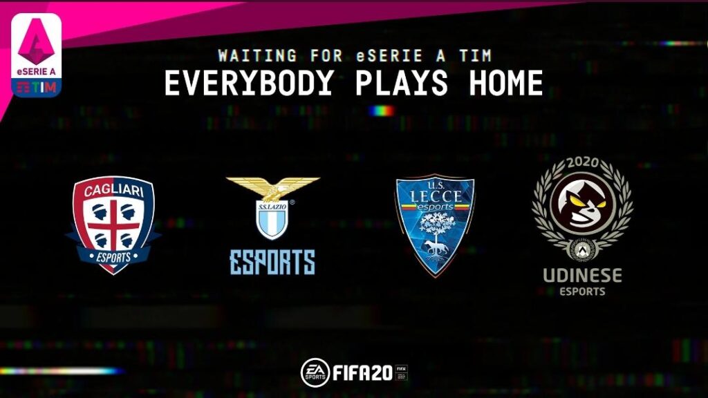 Lazio eSports, oggi alle 19:00 torneo con Cagliari, Lecce ed Udinese 1 eSports