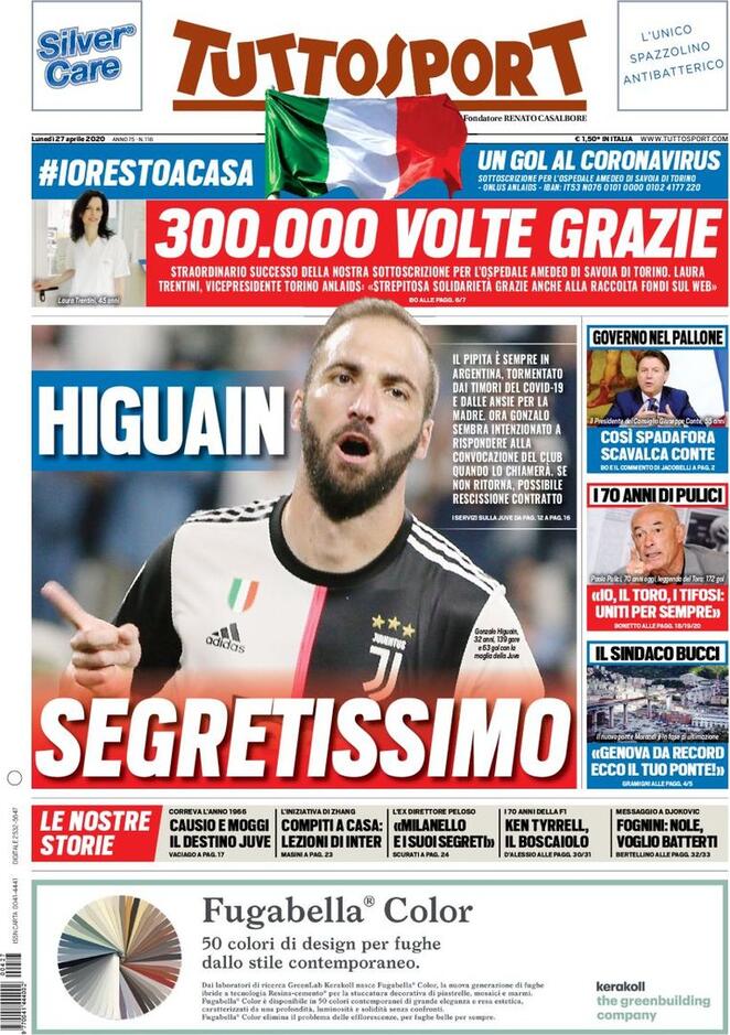 tuttosport 2020 04 27 5ea6046581218