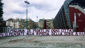 Striscione maratona toro