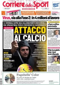 Le prime pagine dei principali quotidiani sportivi – 4 Maggio
