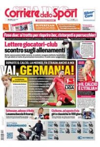 corriere dello sport 2020 05 06 5eb1e221e050a