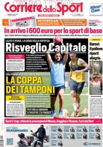 Le prime pagine dei principali quotidiani sportivi – 8 Maggio