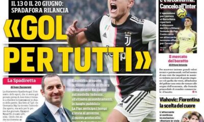 corriere dello sport 2020 05 25 5ecaeea128e4f