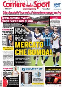 corriere dello sport 2020 05 31 5ed2d7a25478f